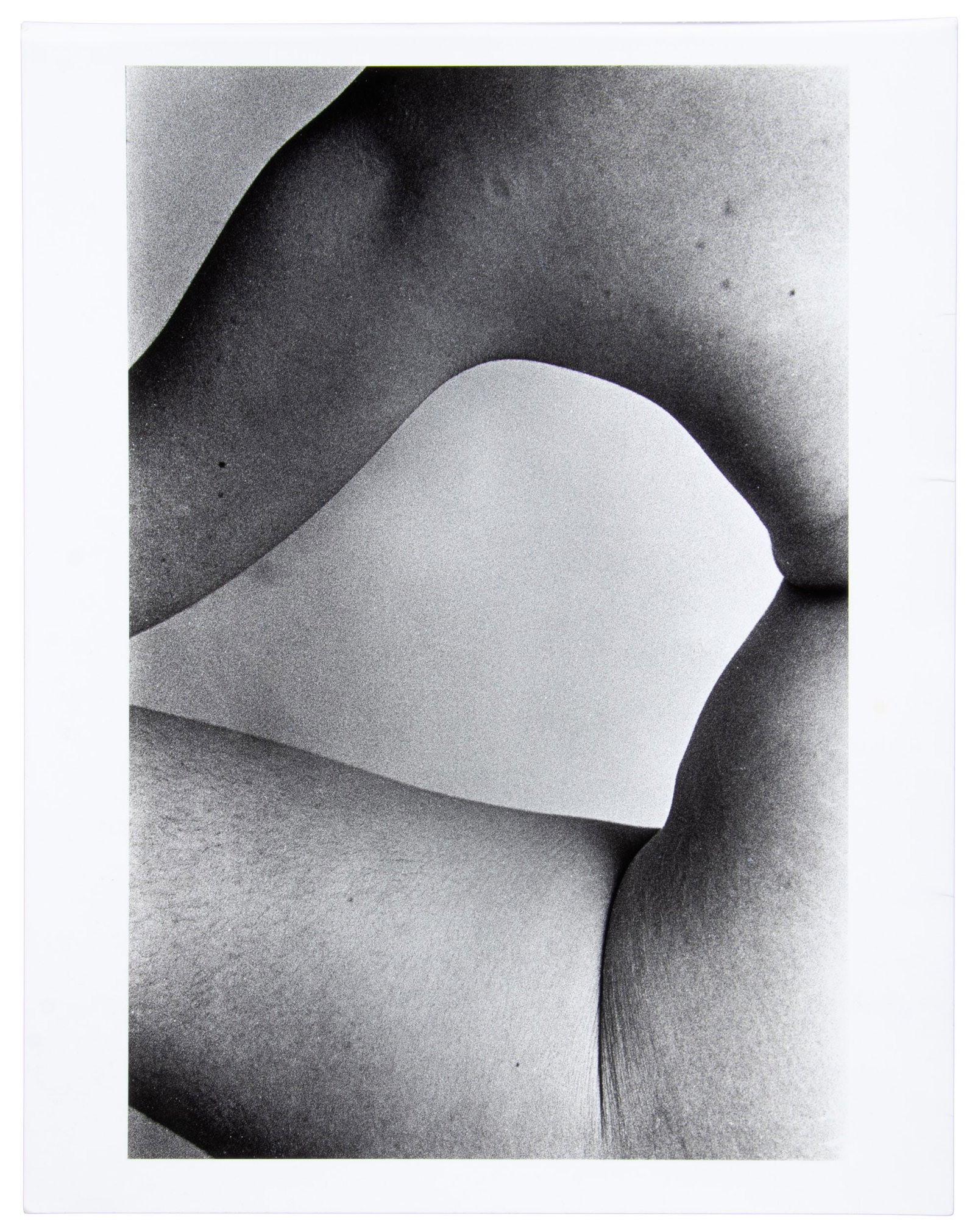 Untitled signed print by Ralph Gibson: Heading: Author: Gibson, Ralph Title: Untitled print Place Published: Publisher: Date Published: 1992 Description: Gelatin silver print measuring 35.5x27.5 cm (14x11").Signed in p