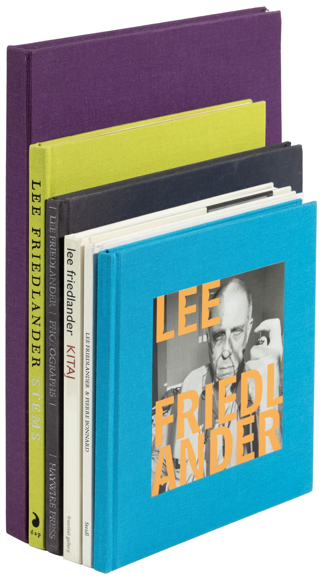 Six monographs signed by Lee Friedlander: Heading: Author: Friedlander, Lee Title: Six signed monographs from Lee Friedlander Place Published: Various places Publisher:Various publishers Date Published: 1978-2015 Description: