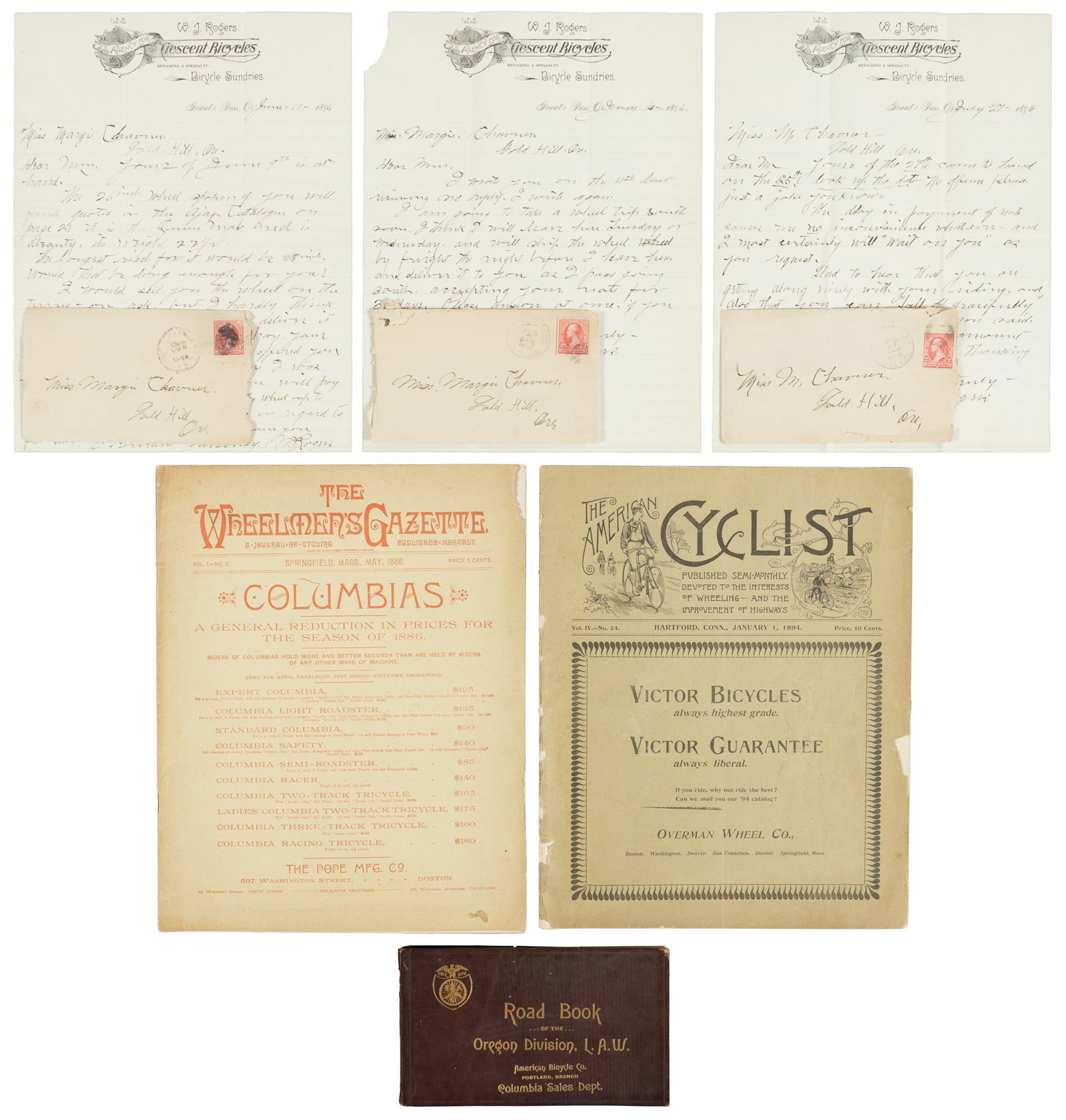 Early cycling ephemera & periodicals (1 of 7)