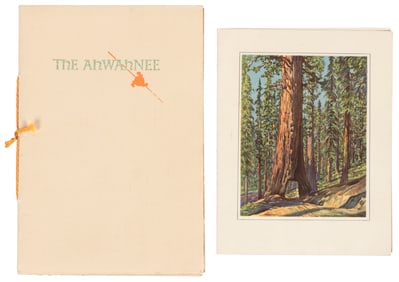 Brochure Ahwahnee Hotel Yosemite