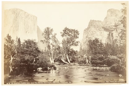 Taber photo of Yosemite landmarks