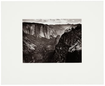 Modern print of Watkins Yosemite photograph