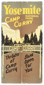 Brochure for Yosemite's Camp Curry