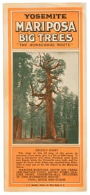 To Yosemite via Horseshoe Route" 1916"