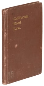 Road Laws of California 1893