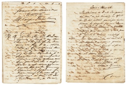 Report of Chinese laborers sailing to Cuba 1868