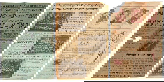 Documents in Yiddish on Jewish life in Cuba