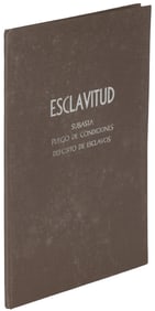 Documents for Cuba slave auction 1860s