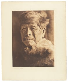 A Chukchansi Yokuts, Edward S. Curtis photogravure