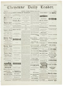 Black Hills Gold Rush in Cheyenne paper