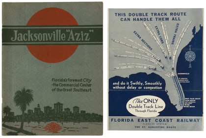 Jacksonville Florida tourist ephemera