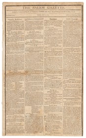 Early news report on death of Alexander Hamilton