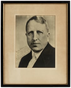 Portrait inscribed by W.R. Hearst