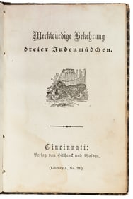 Scarce German imprint from Cincinnati