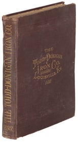 Scarce 1893 Illustrated Ironworks catalogue