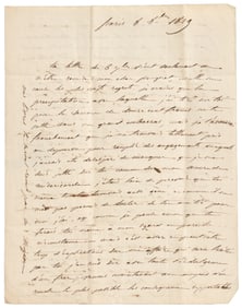 French chronicler of Lafayette's journey to America