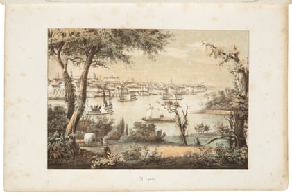 Lewis's Mississippi Valley in color lithography