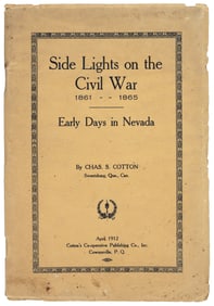 Early days in Nevada, Civil War 1861-1865