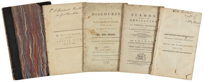 5 sermons by a noted 18th c. clergyman