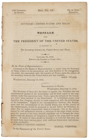 Establishing the border between the US and TX