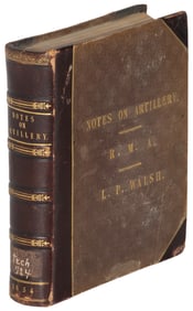 Handwritten guide to 19th century artillery