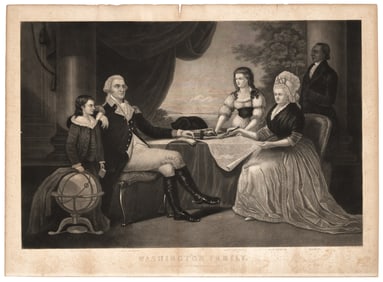 Rare engraved portraits of George Washington