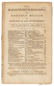 Coverage of George Washington inauguration 1789