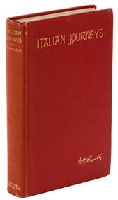 W.D. Howells Italian Journeys inscribed