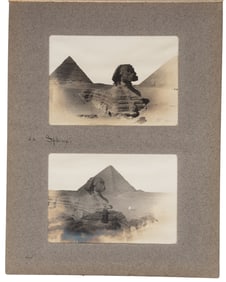 Two photo albums of Mediterranean tour
