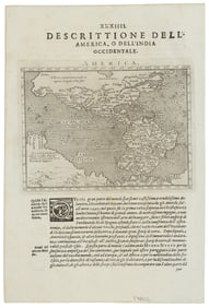 The Americas in 1596