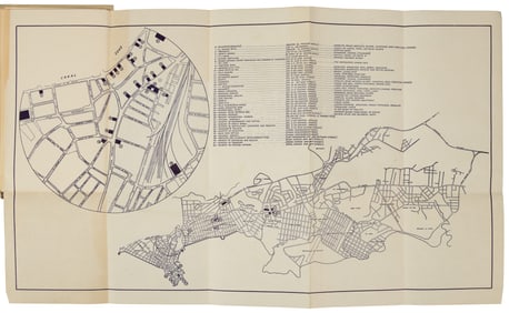 1930s Tourist maps of Panama and Canal Zone
