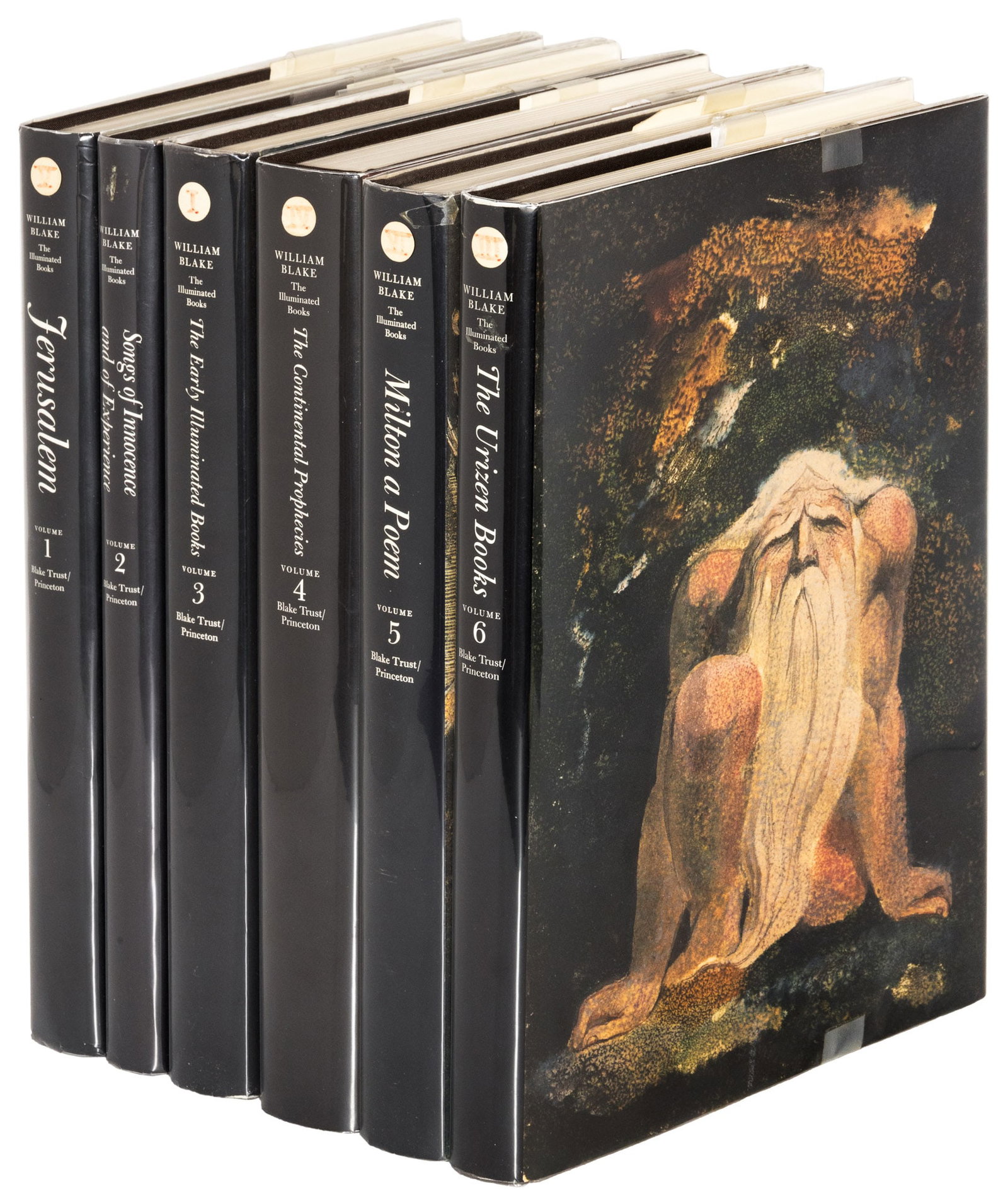 Blake, The Complete Illuminated Books: Heading: Author: Blake, William Title: The Illuminated Books Place Published: Princeton Publisher:The William Blake Trust / Princeton University Press Date Published: 1991-1995 Descrip