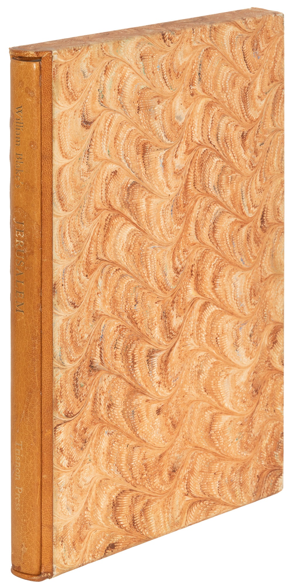 Deluxe Trianon edition of Blake's Jerusalem: Heading: (Blake, William - Trianon Press) Author: Blake, William Title: Jerusalem: The Emanation of the Giant Albion Place Published: [London] Publisher:[Trianon Press for the William Blake Trust] <