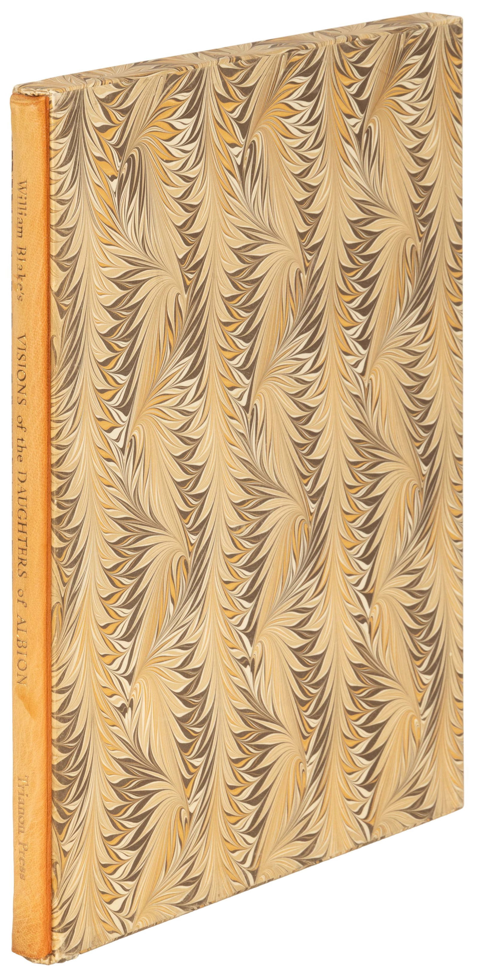 Trianon facsimile of Blake's Daughters of Albion: Heading: (Blake, William - Trianon Press) Author: Blake, William Title: Visions of the Daughters of Albion Place Published: [London] Publisher:[Trianon Press for the William Blake Trust] Date Pub