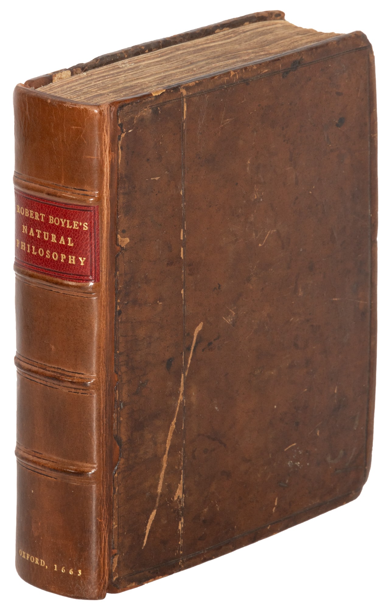 First printing of Boyle's Naturall Philosophy (1 of 8)