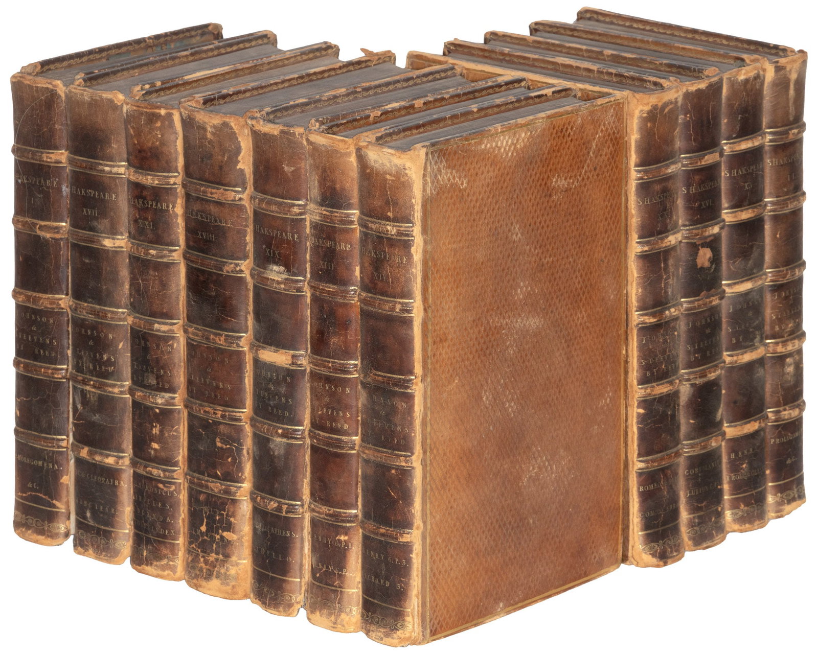 The Plays of William Shakespeare, 21 volumes: Heading: Author: Shakespeare, William Title: The Plays of William Shakespeare Place Published: London Publisher:Printed for J. Johnson, et al. Date Published: 1803 Description: 21