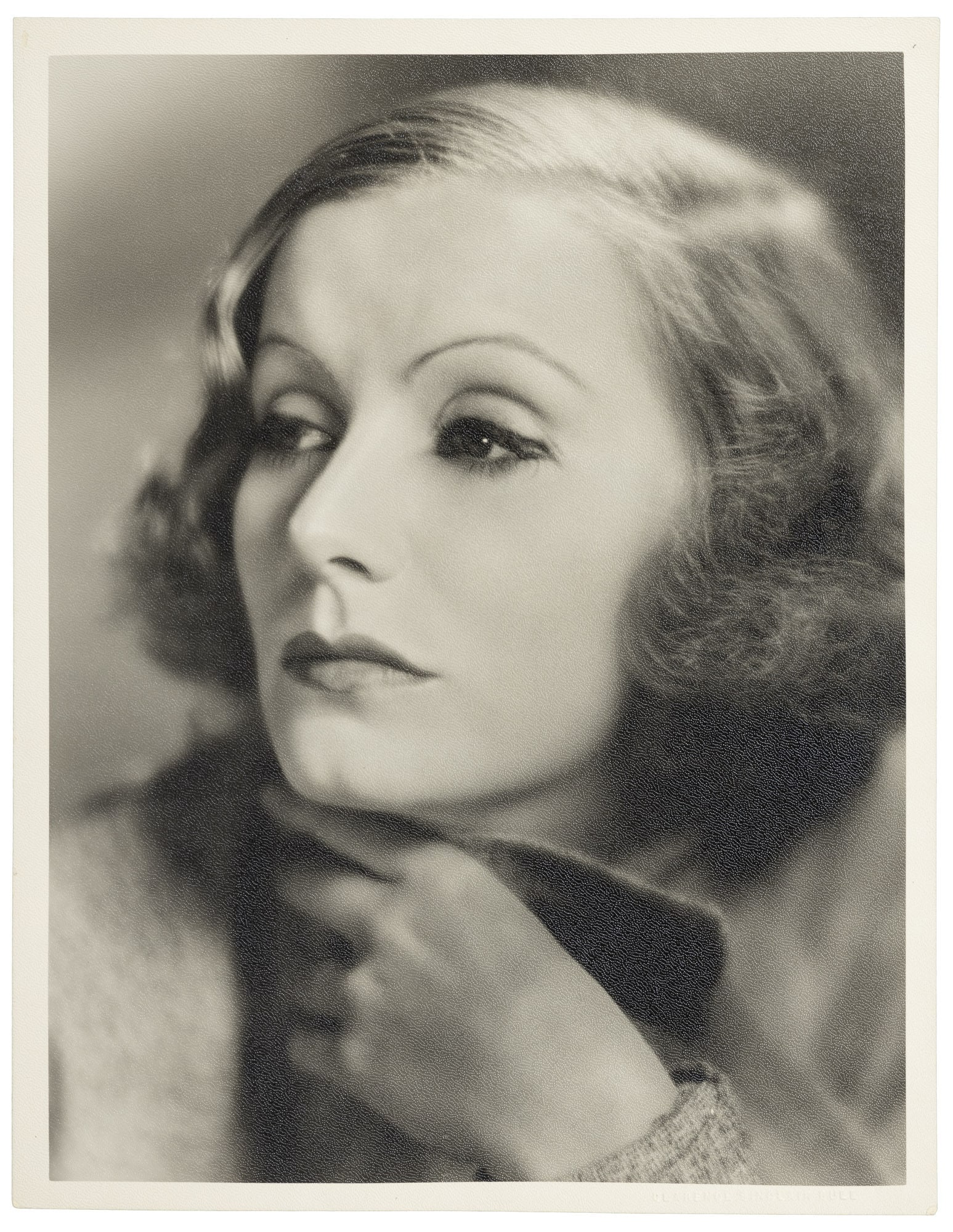 Portrait of Greta Garbo by Clarence S. Bull (1 of 2)