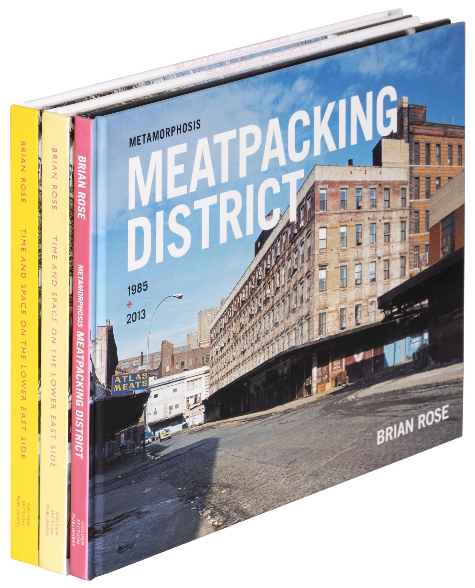 Three volumes signed by Brian Rose. (1 of 5)