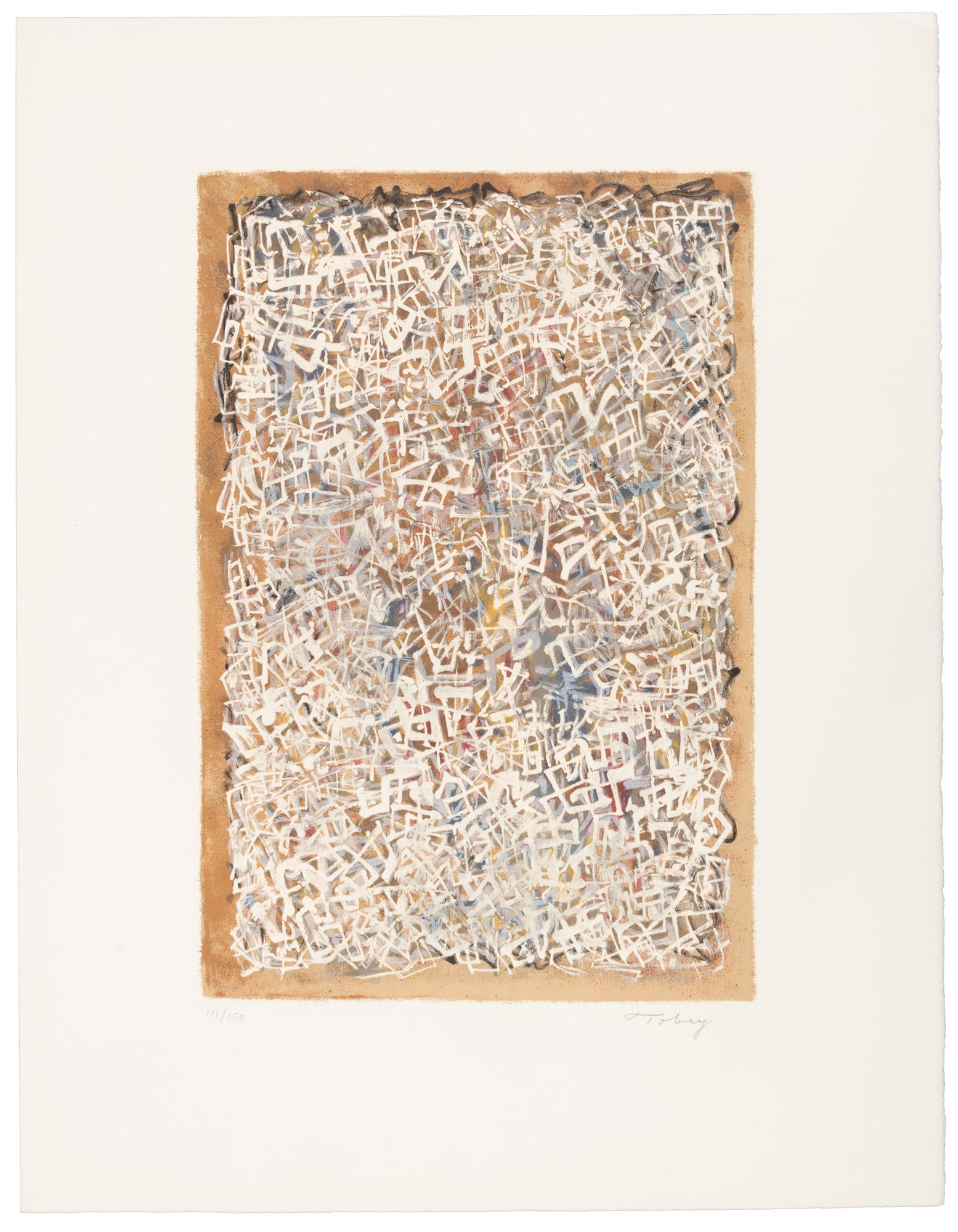 Confusion signed by Mark Tobey (1 of 3)
