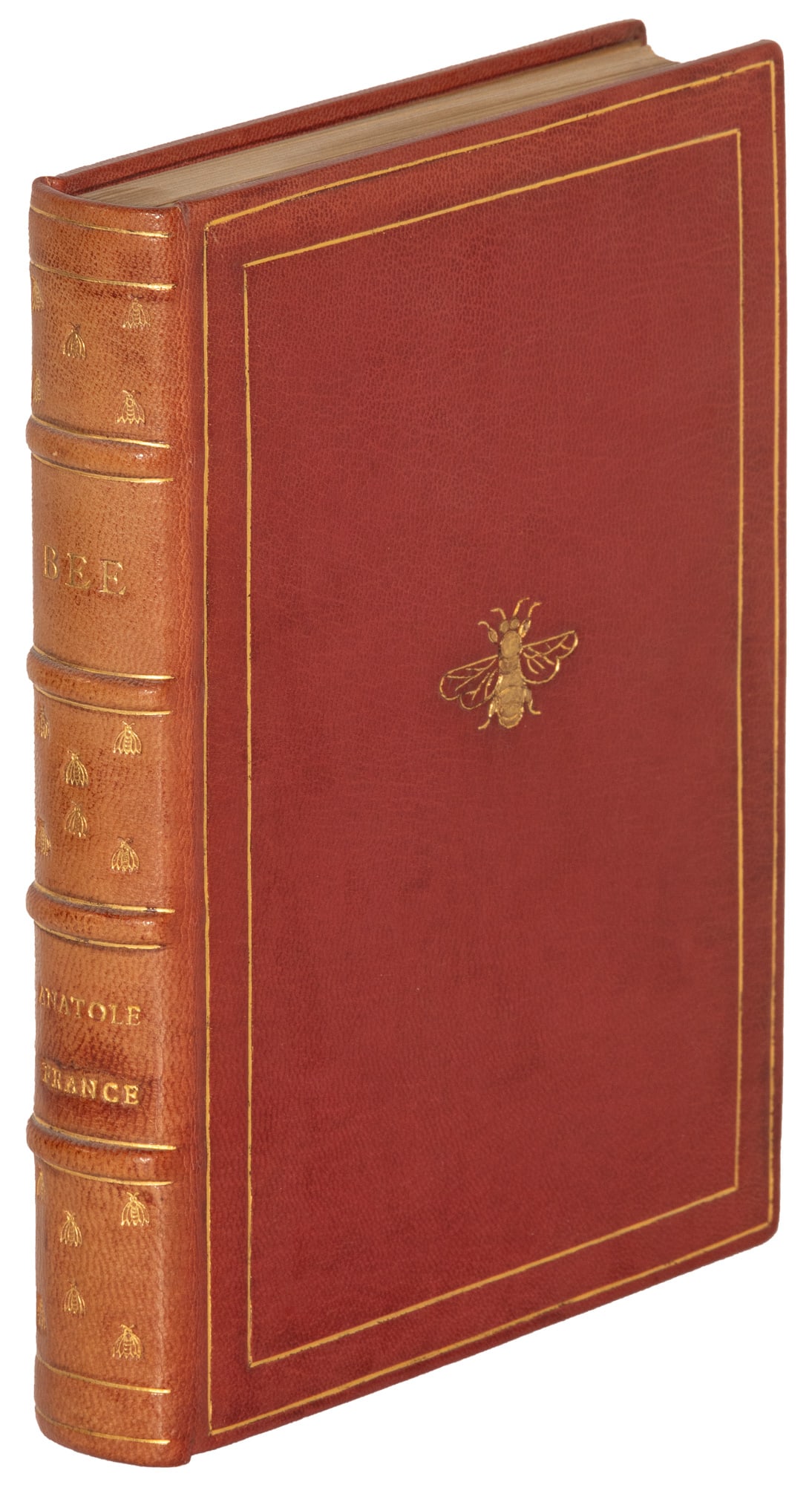 Finely Bound Bee by Anatole France: Heading: Author: France, Anatole Title: Bee: The Princess of the Dwarves Place Published: London Publisher:J.M. Dent & Sons Date Published: 1912 Description: Finely bound in full c