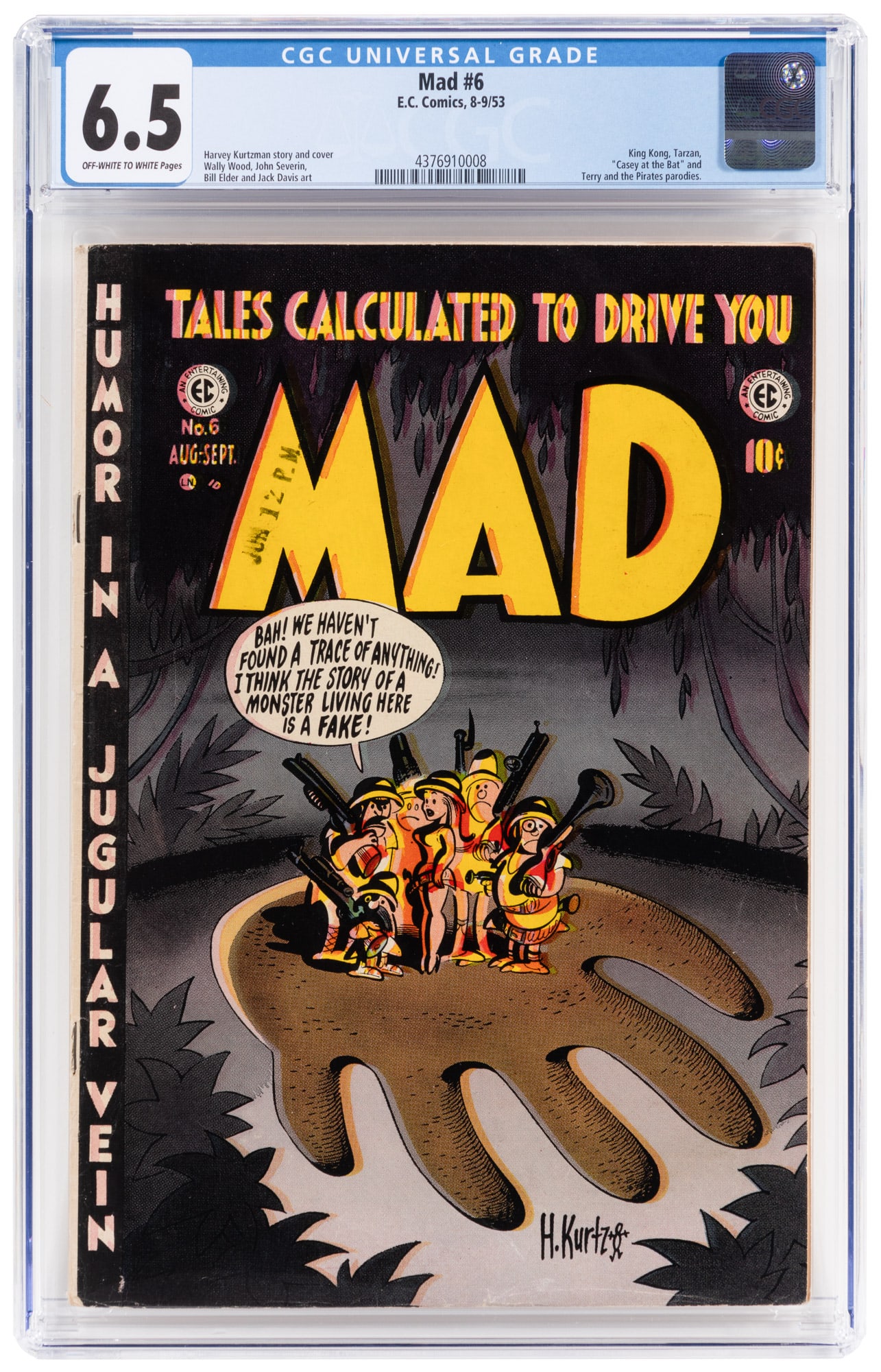 MAD #6 * CGC 6.5 * MAD Genius (1 of 2)