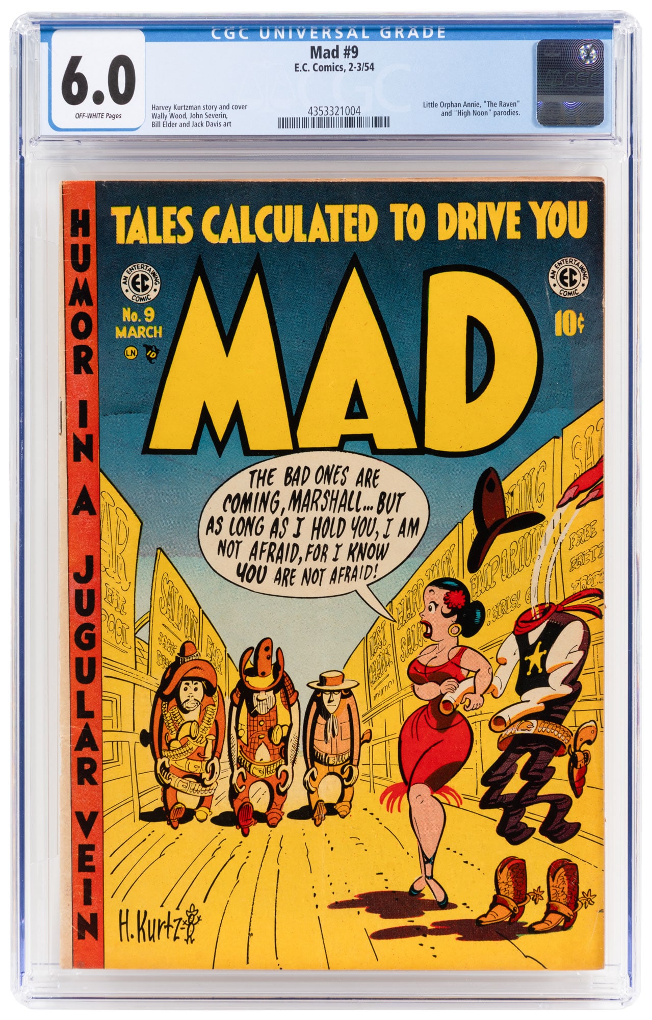 MAD #9 *CGC 6.0 * Shock Success Stories (1 of 2)
