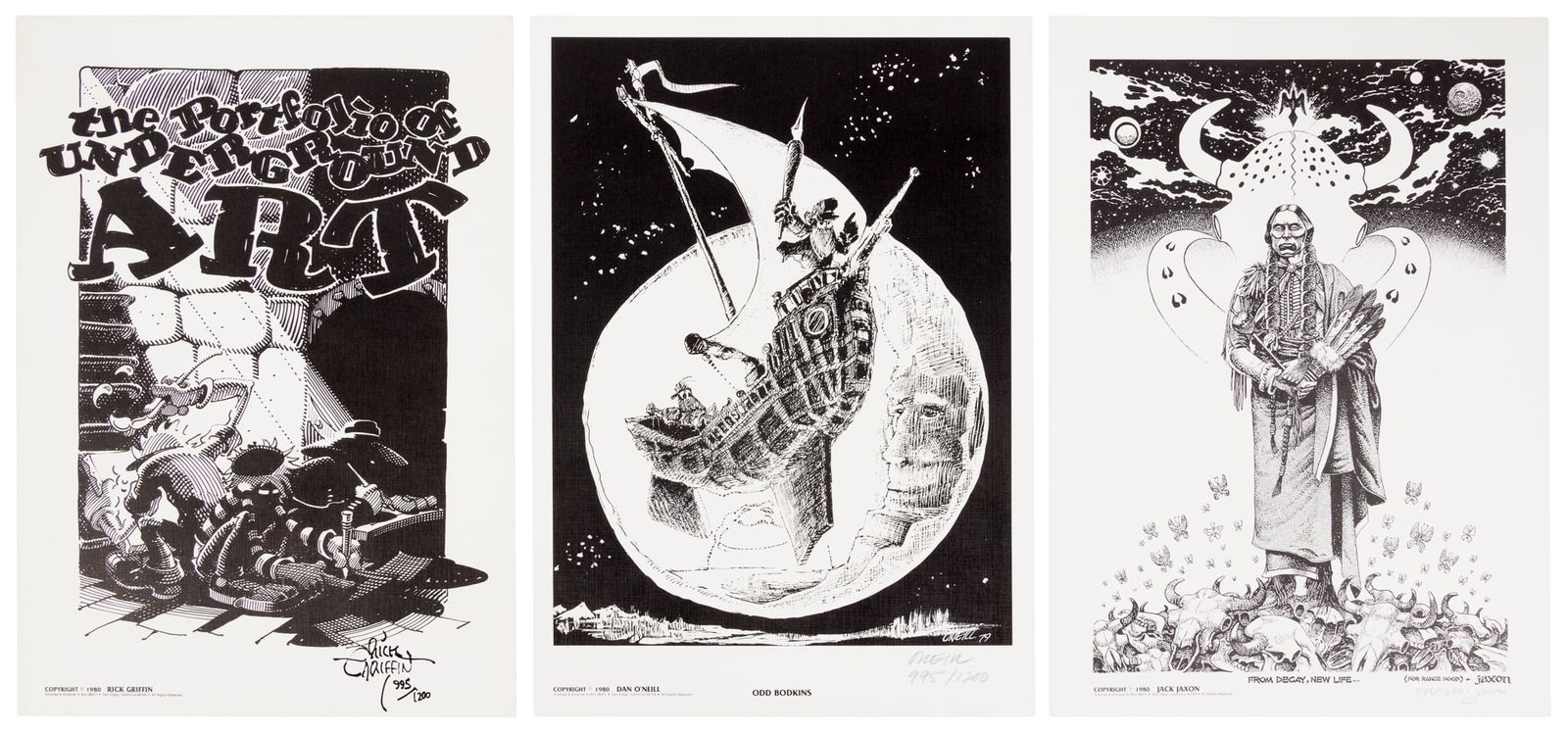 Crumb, Etc * Portfolio of Underground Art * Signed (1 of 6)