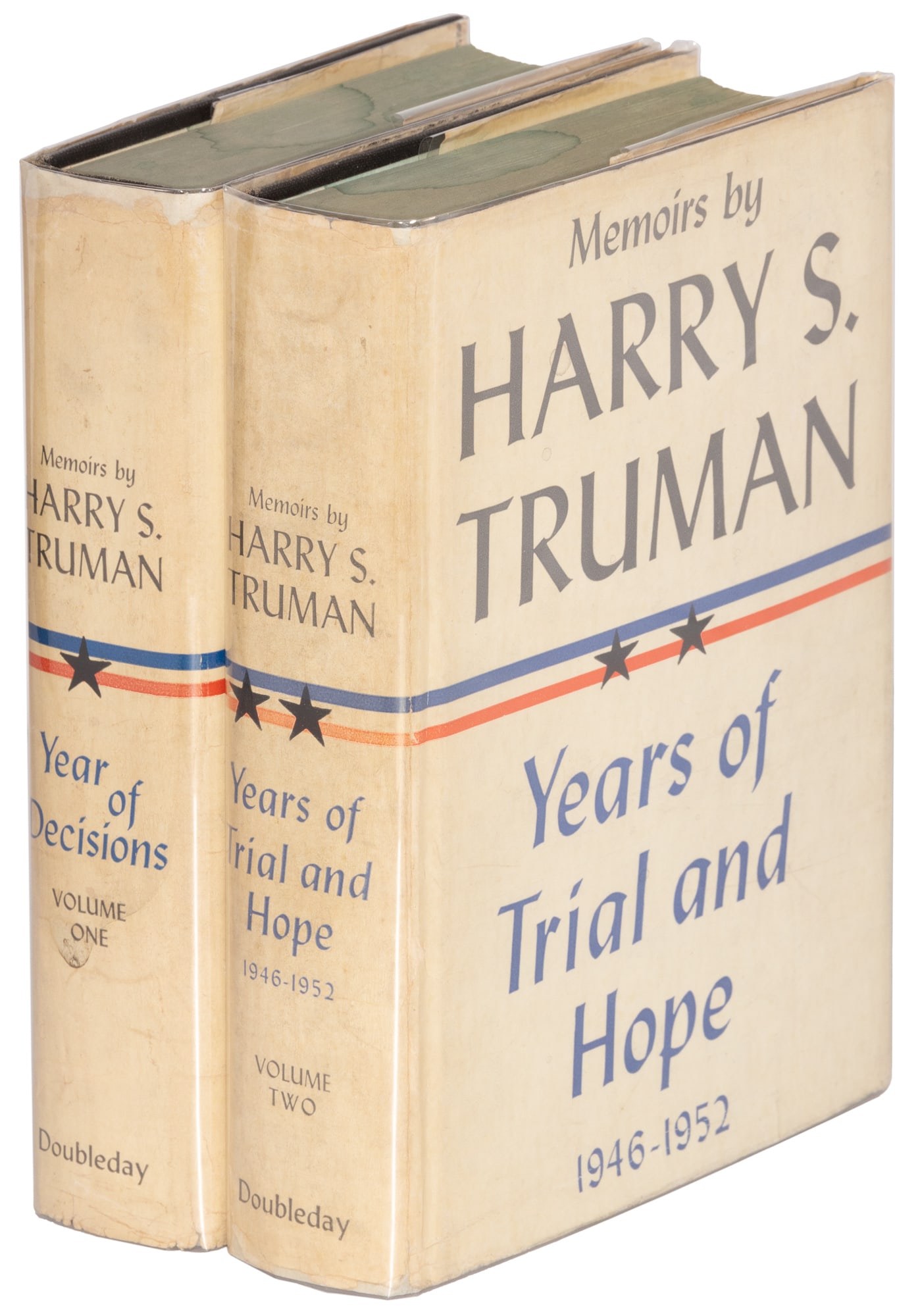 Truman's Memoirs Inscribed and Signed (1 of 3)