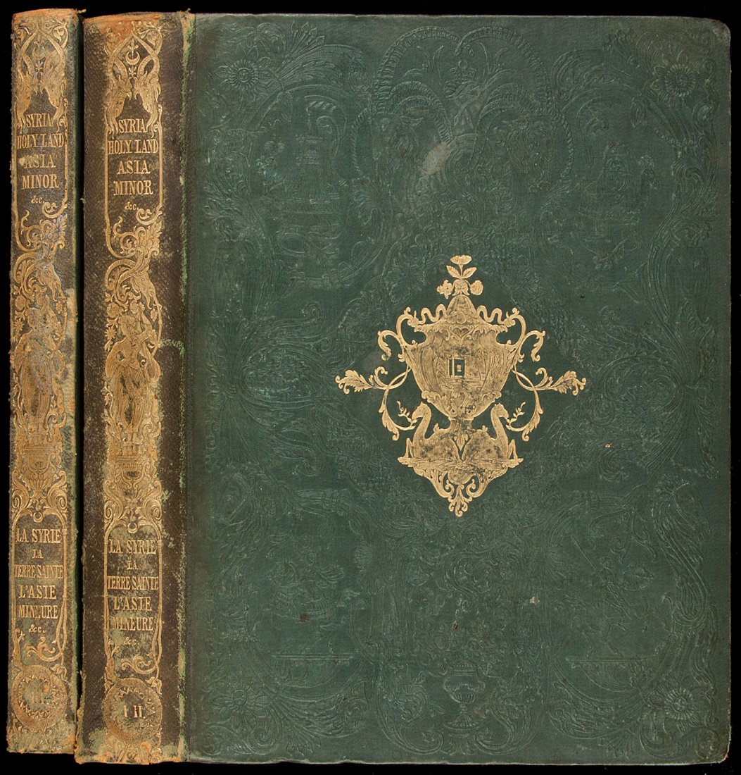 Syria, The Holy Land, Asia Minor, &c. Illustrated: Title: Syria, The Holy Land, Asia Minor, &c. Illustrated Author: Carne, John Description: 3 volumes in 2. [2], 80; 76; 100, [4] pp. 118 engraved plates including 3 vignette title pages and 2 maps. (4t