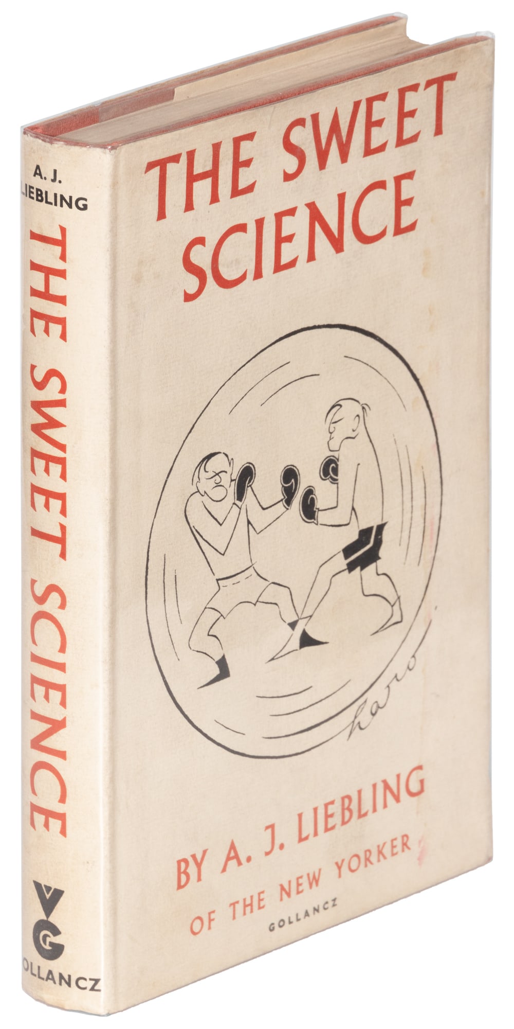 A.J. Liebling The Sweet Science 1st ed.: Heading: Author: Liebling, A.J. Title: The Sweet Science Place Published: London Publisher:Victor Gollancz Limited Date Published: 1956 Description: Red cloth, spine lettered in gi