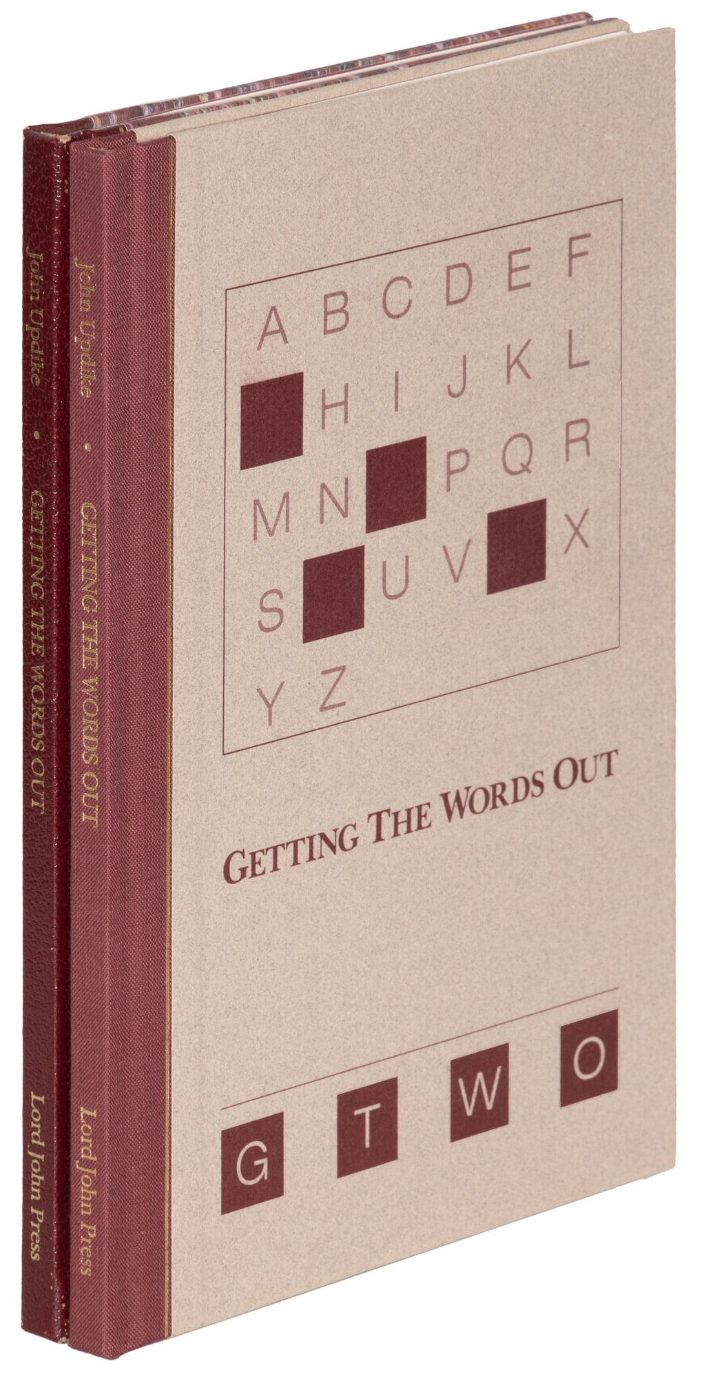 Updike's Getting Words Out 2 Copies (1 of 1)