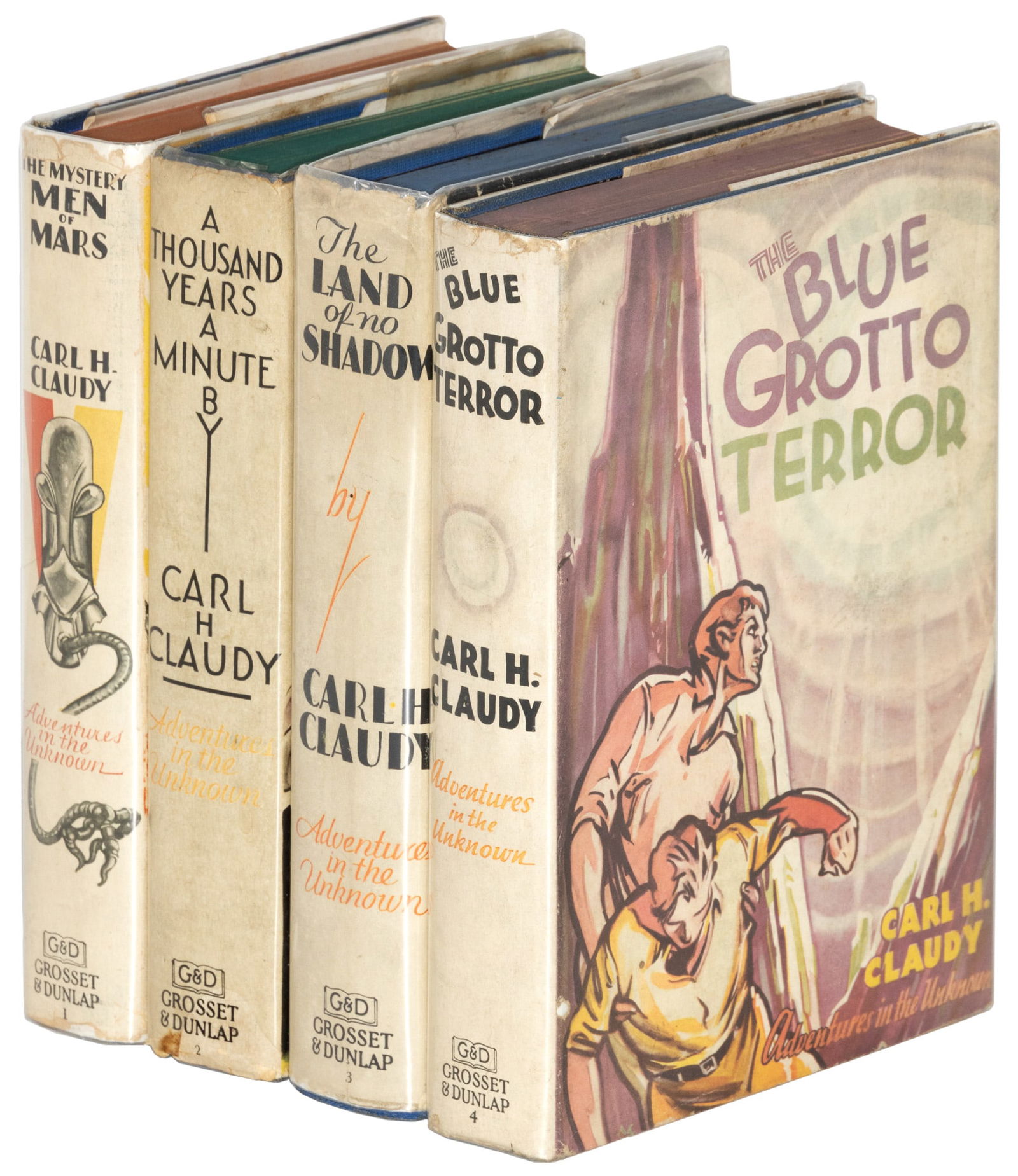 Claudy's 4 science fiction novels (1 of 10)