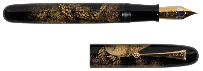 NAMIKI: Emperor Chinkin Hawk Ltd Production Fountain Pen