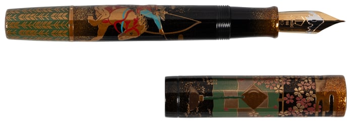 NAMIKI: Yabusame Limited Emperor Maki-e Fountain Pen